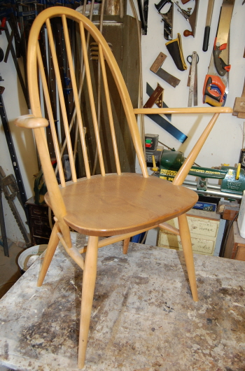 Ercol chair looking faded