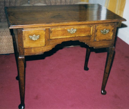 Restored oak desk