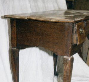 Damaged desk