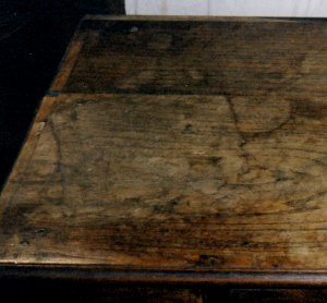 Water-damaged top