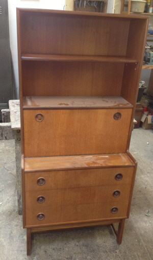 Original item with shelves above
