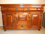 Refurbished and french polished