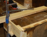 In the workshop - stages of repair