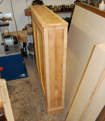 Building the Yew DVD cabinet