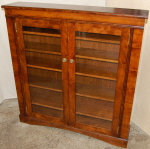 Yew DVD storage cabinet